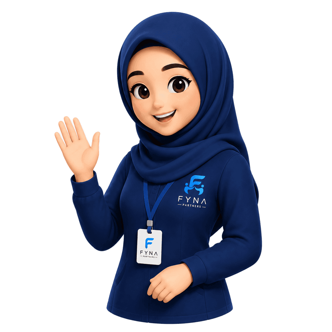 Fyna - Maskot Jasa Pembuatan Website Kediri Malang FYNA Partners